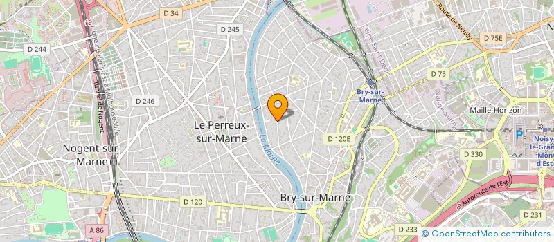localisation de l'entreprise ASSOCIATION DE SOUTIEN DU COLLECTIF SUREXPOSITION ECRANS (ACOSE) à BRY-SUR-MARNE