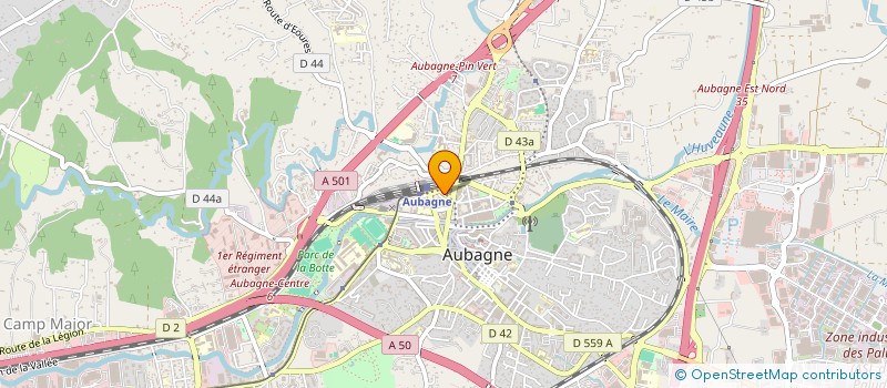 localisation de l'entreprise ASSOCIATION DE SOUTIEN ET DE DEFENSE DU GAEC ARTZAINAK à AUBAGNE