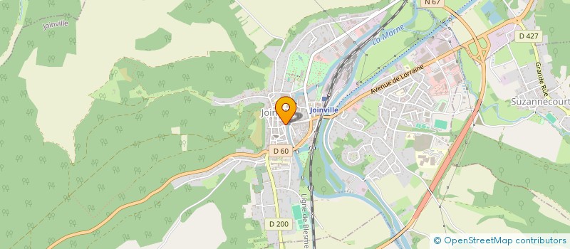 localisation de l'entreprise ASSOCIATION DE SOUTIEN ET DE VALORISATION DU COMMERCE JOINVILLOIS à JOINVILLE