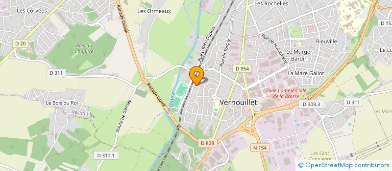 localisation de l'entreprise ASSOCIATION DE SOUTIEN SCOLAIRE DE VERNOUILLET à VERNOUILLET