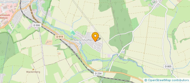 localisation de l'entreprise ASSOCIATION DE SPORTS ET DE LOISIRS CULTURELS D'UTTWILLER  UTTWILLER