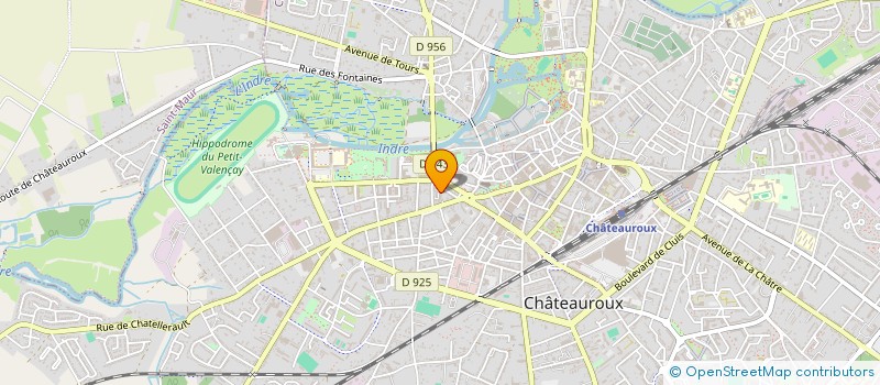 localisation de l'entreprise ASSOCIATION DE TAICHI CHUAN DU PETIT DRAGON à CHATEAUROUX