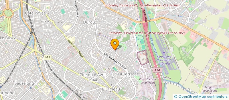 localisation de l'entreprise ASSOCIATION DE TAPISSERIE A L'AIGUILLE NOMADE ET AUTRES APPROCHES ARTISTIQUES (TANAA) à TOULOUSE