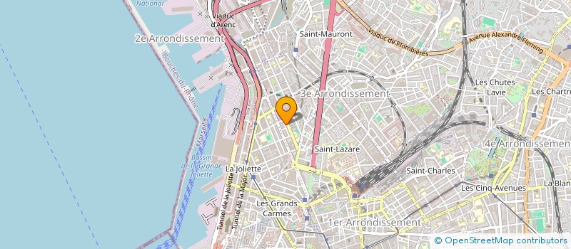 localisation de l'entreprise ASSOCIATION DE TECHNIQUE DE COMBAT RAPPROCHE à MARSEILLE