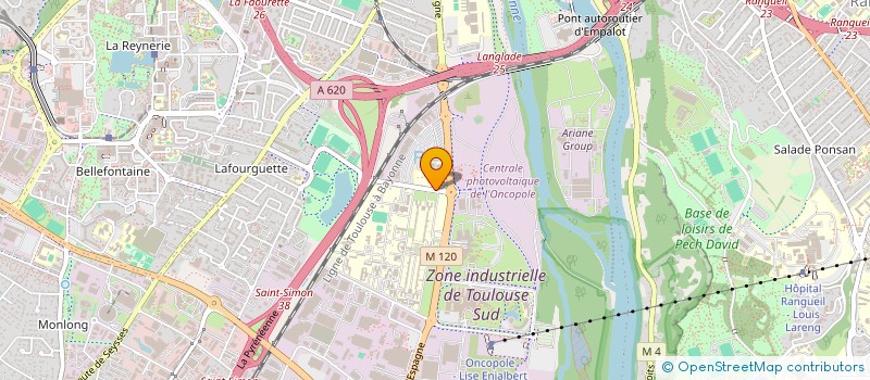 localisation de l'entreprise ASSOCIATION DE TELE DERMATOLOGIE EN OCCITANIE  TOULOUSE