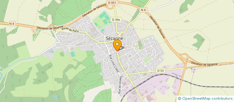 localisation de l'entreprise ASSOCIATION DE TELECONSULTATION MEDICALE à SEZANNE