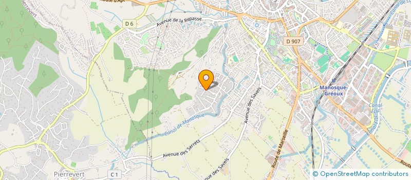 localisation de l'entreprise ASSOCIATION DE THERAPIE FAMILIALE PSYCHANALYTIQUE DES ALPES DU SUD (A.T.F.P.A.S.) à MANOSQUE