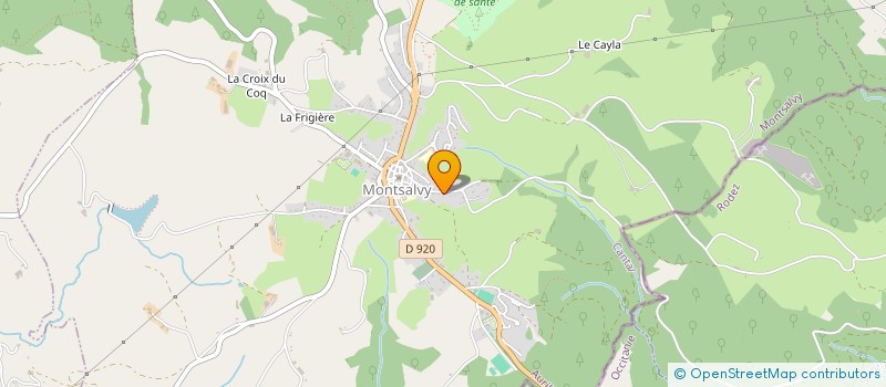 localisation de l'entreprise ASSOCIATION DE TIR DE MONTSALVY à MONTSALVY