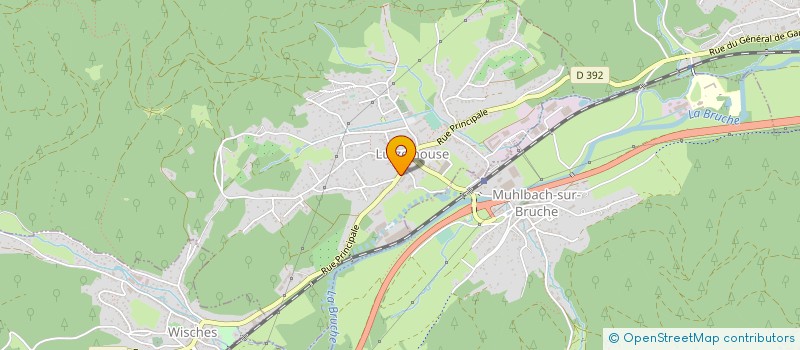 localisation de l'entreprise ASSOCIATION DE TIR LA DETENTE à LUTZELHOUSE