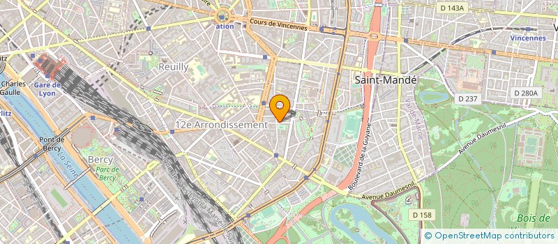 localisation de l'entreprise ASSOCIATION DE TRANSPORTS SANITAIRES URGENTS DE PARIS ATSU 75 à PARIS