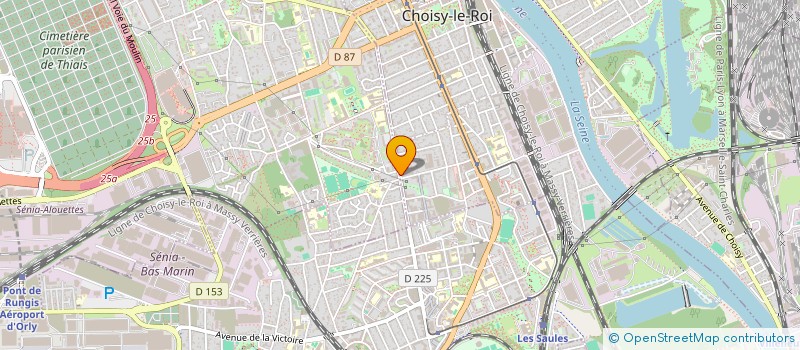 localisation de l'entreprise ASSOCIATION DE TRAVAILLEURS RESSORTISSANTS DE MOUSSALA EN FRANCE à CHOISY-LE-ROI