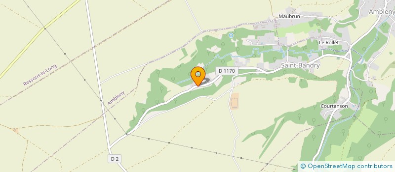 localisation de l'entreprise ASSOCIATION DE VALORISATION DU BASSET HOUND  SAINT-BANDRY