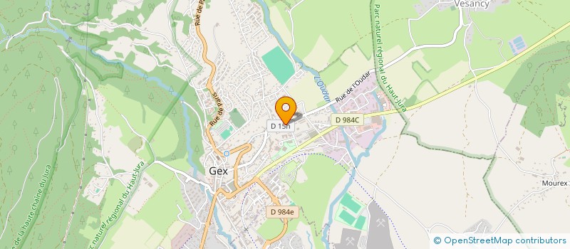 localisation de l'entreprise ASSOCIATION DE VEHICULES D'EPOQUE DU PAYS DE GEX à GEX