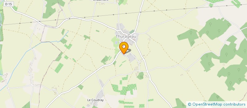 localisation de l'entreprise ASSOCIATION DE VOLONTARIAT INTERNATIONAL TOGO  THURAGEAU