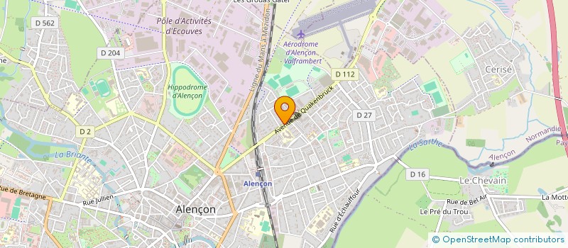 localisation de l'entreprise ASSOCIATION DE VOLTIGE ALENCONNAISE à ALENCON
