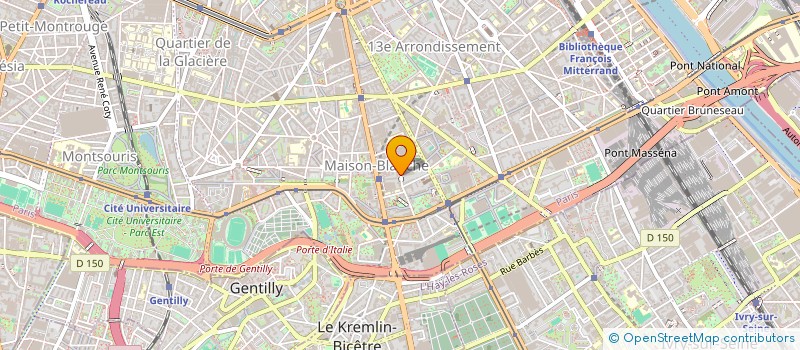 localisation de l'entreprise ASSOCIATION DE VOVINAM VIET VADAO  PARIS