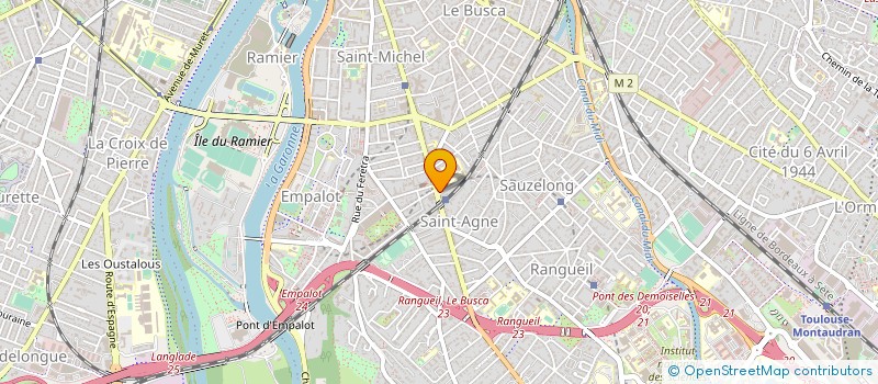 localisation de l'entreprise ASSOCIATION DE YOGA LE GESTE PRESENT à TOULOUSE