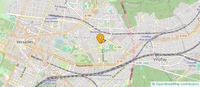 localisation de l'entreprise ASSOCIATION DEAFCARCLUB à VERSAILLES