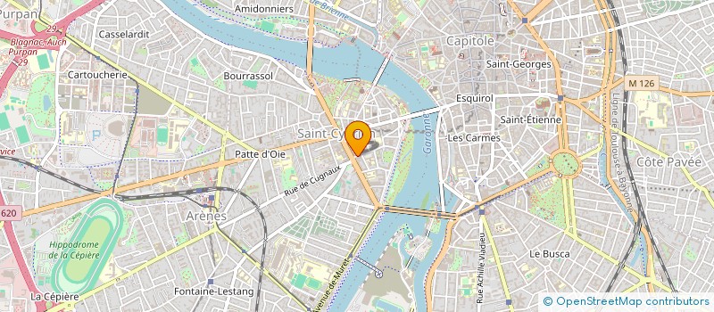 localisation de l'entreprise ASSOCIATION DECIBEL à TOULOUSE