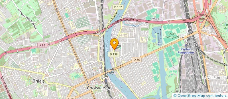localisation de l'entreprise ASSOCIATION  DECLIC DE CHOISY LE ROI à CHOISY-LE-ROI