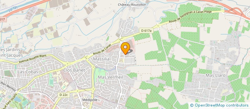 localisation de l'entreprise ASSOCIATION DECLIC & DECLAC  PERPIGNAN