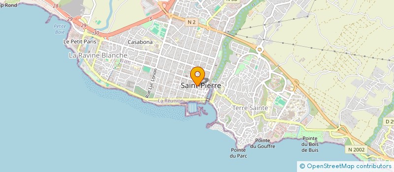 localisation de l'entreprise ASSOCIATION DECOUVERTE CULTURELLE  SAINT-PIERRE
