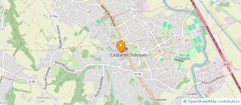 localisation de l'entreprise ASSOCIATION DECOUVRIR à CASTANET-TOLOSAN