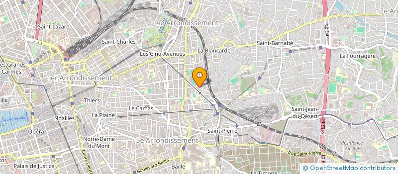 localisation de l'entreprise ASSOCIATION DEFENSE DES LOCATAIRES SOLIDAIRES (ADDLS) à MARSEILLE