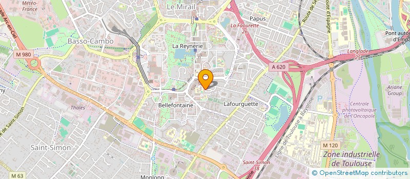 localisation de l'entreprise ASSOCIATION DEFENSE ET INTERETS DES CITOYENS EUROPEENS  TOULOUSE