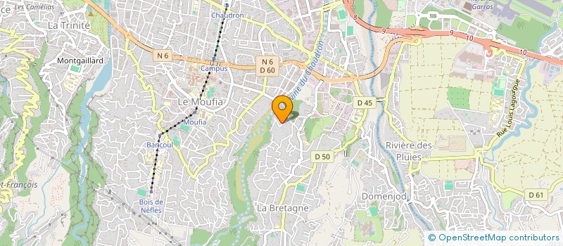 localisation de l'entreprise ASSOCIATION DEFI SOCIAL SOLIDAIRE à SAINT-DENIS