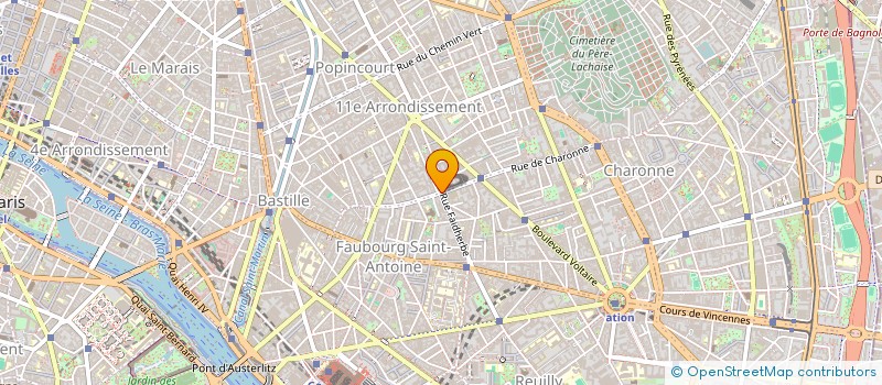 localisation de l'entreprise ASSOCIATION DELAJOIE PARIS  PARIS