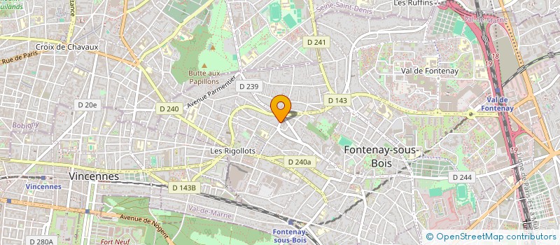 localisation de l'entreprise ASSOCIATION DELODIO  PARIS