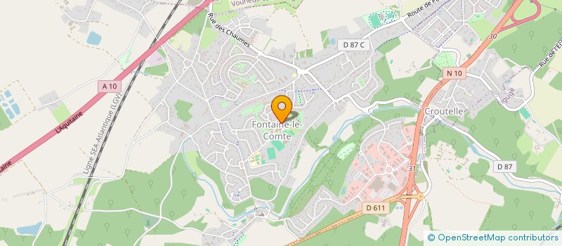 localisation de l'entreprise ASSOCIATION DELOR STROHL BLOIS à FONTAINE-LE-COMTE