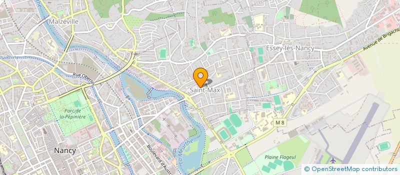 localisation de l'entreprise ASSOCIATION  DEMAIN L'AFRIQUE  SAINT-MAX