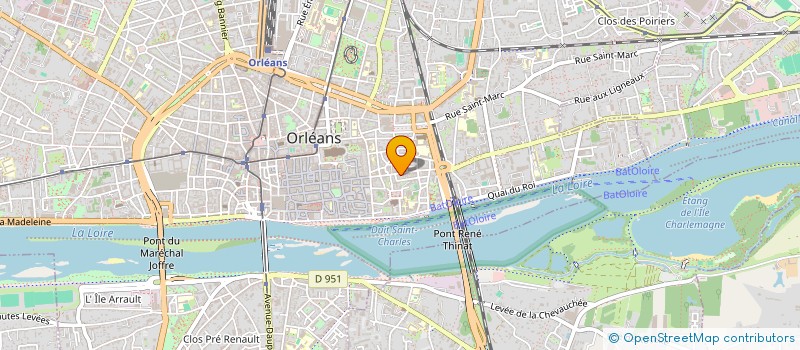 localisation de l'entreprise ASSOCIATION DEMALFAITEURS à ORLEANS