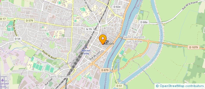 localisation de l'entreprise ASSOCIATION DEMOCRATIQUE DES TRAVAILLEURS MACONNAIS à MACON