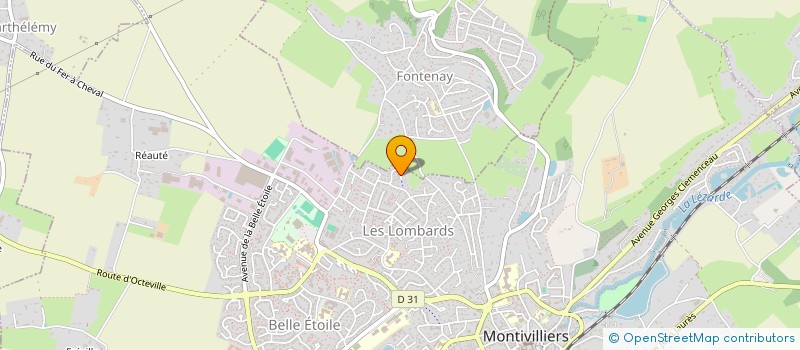 localisation de l'entreprise ASSOCIATION DEMONS ET MERVEILLES à MONTIVILLIERS