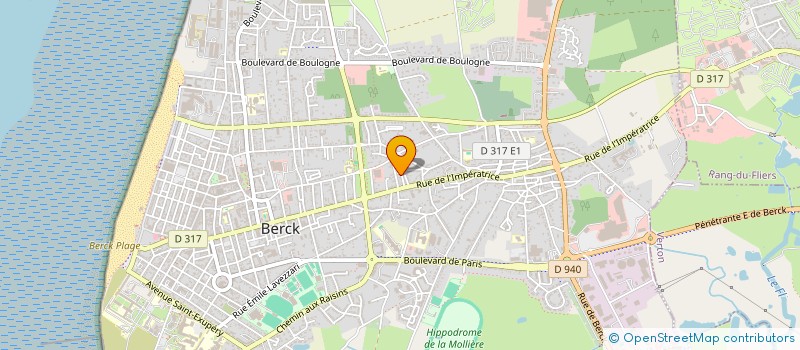 localisation de l'entreprise ASSOCIATION DENONCE TA PEUR à BERCK