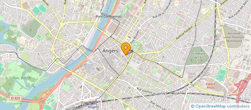 localisation de l'entreprise ASSOCIATION DENTAIRE D'ANGERS à ANGERS