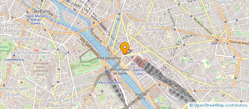 localisation de l'entreprise ASSOCIATION DENTAIRE DE LA GARE DE LYON  PARIS