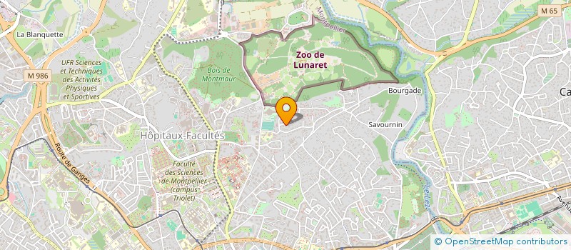localisation de l'entreprise ASSOCIATION DENTAIRE DES DERNIERES ANNEES MONTPELLIERRAINES à MONTPELLIER