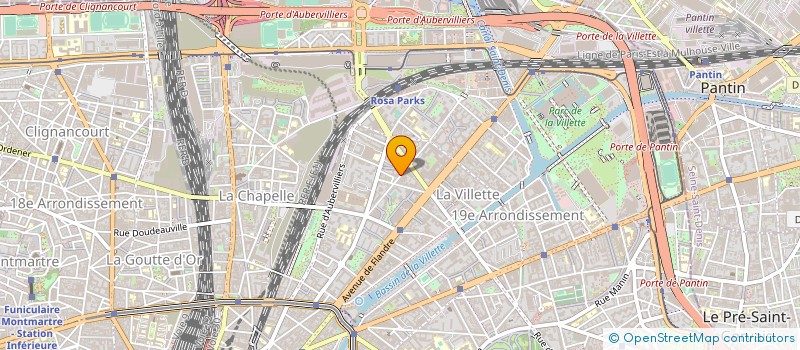 localisation de l'entreprise ASSOCIATION DENTICENTRES  PARIS