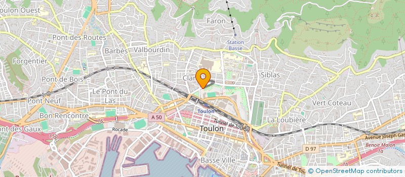 localisation de l'entreprise ASSOCIATION DEPARTEMENTALE (AD) DES PARENTS D'ELEVES DE L'ENSEIGNEMENT PUBLIC FEDERATION (P.E.E.P.) DU VAR  TOULON