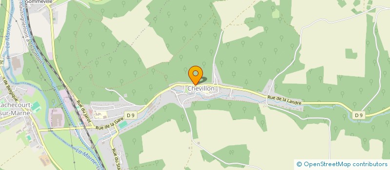 localisation de l'entreprise ASSOCIATION DEPARTEMENTALE D'ADULTES ET DE PARENTS D'ENFANTS DYS DE HAUTE MARNE à CHEVILLON