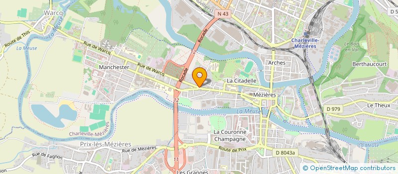 localisation de l'entreprise ASSOCIATION DEPARTEMENTALE D'AIDE AUX ASSISTANTS FAMILIAUX ARDENNAIS  CHARLEVILLE-MEZIERES