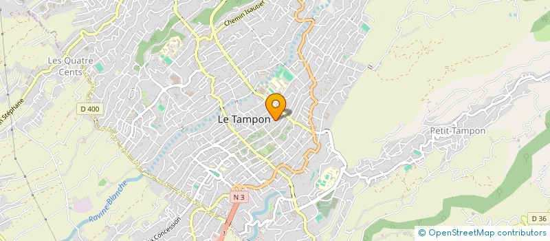 localisation de l'entreprise ASSOCIATION DEPARTEMENTALE D'AMIS ET PARENTS DE PERSONNES HANDICAPEES MENTALES à LE TAMPON