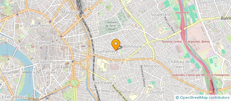 localisation de l'entreprise ASSOCIATION DEPARTEMENTALE D'ASSISTANTS MATERNELS ET D'ASSISTANTS FAMILIAUX (A.D.A.M.A.F)  TOULOUSE