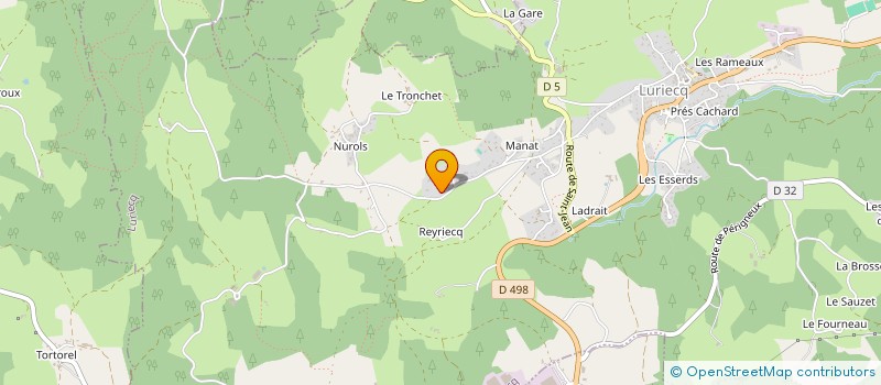 localisation de l'entreprise ASSOCIATION DEPARTEMENTALE D'ENSEIGNEMENT ET DE DEVELOPPEMENT DU SECOURISME DANS LA LOIRE  LURIECQ