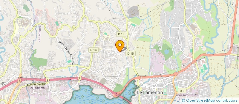 localisation de l'entreprise ASSOCIATION DEPARTEMENTALE D'ENTRAIDE DES PERSONNES ACCUEILLIES EN PROTECTION DE L'ENFANCE DE MARTINIQUE à LE LAMENTIN