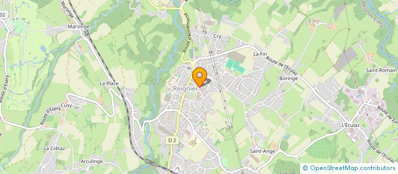 localisation de l'entreprise ASSOCIATION DEPARTEMENTALE D'ENTRAIDE DES PERSONNES ACCUEILLIES EN PROTECTION DE L'ENFANCE (PUPILLES DE L'ETAT ET AUTRES à REIGNIER-ESERY